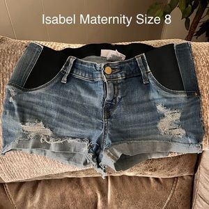 Maternity shorts